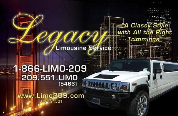 On location at Legacy Limousine, a Limousine in Modesto, CA